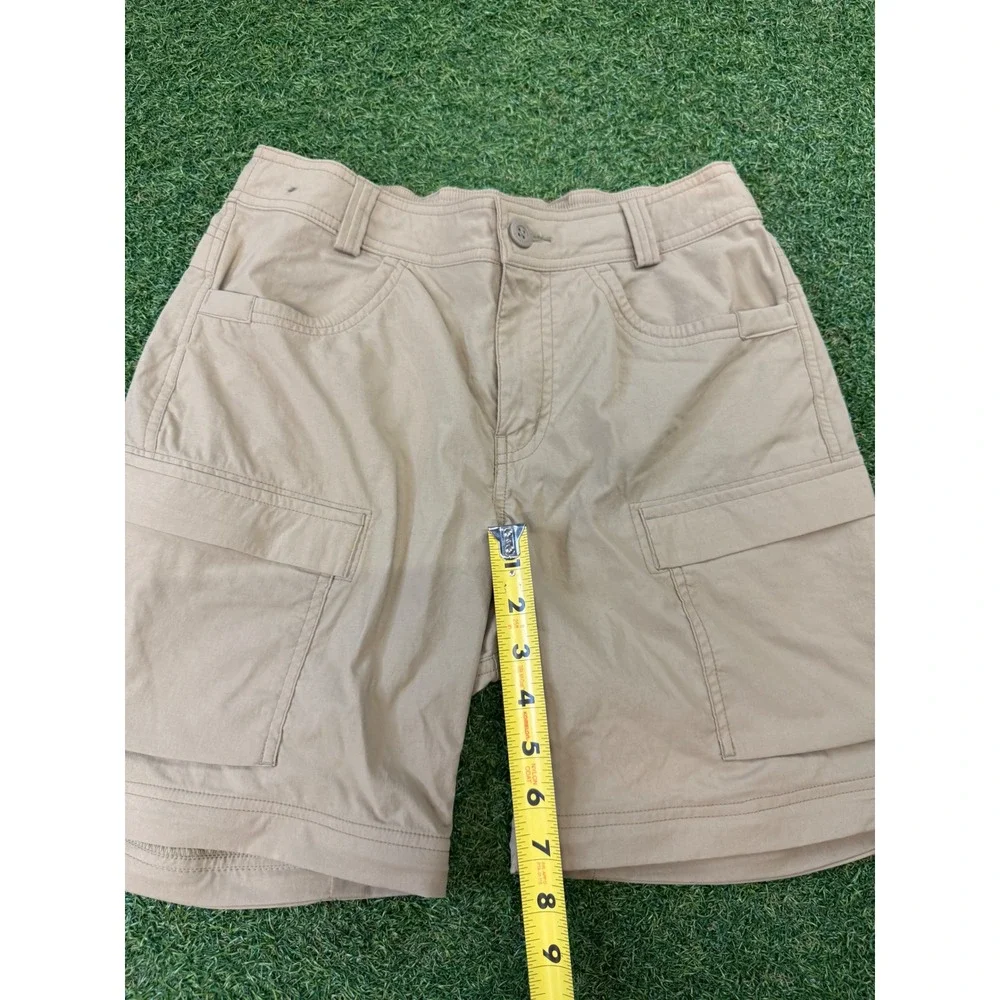 REI Co-op Sahara Cargo Shorts Tan Khaki‎ Hiking Outdoor Mens Size 6